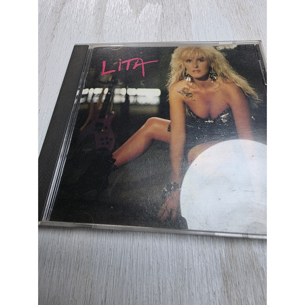 Lita Ford Lita CD 1988 RCA Dreamland 6397-2-R Kiss Me Deadly Rock Biker Grunge